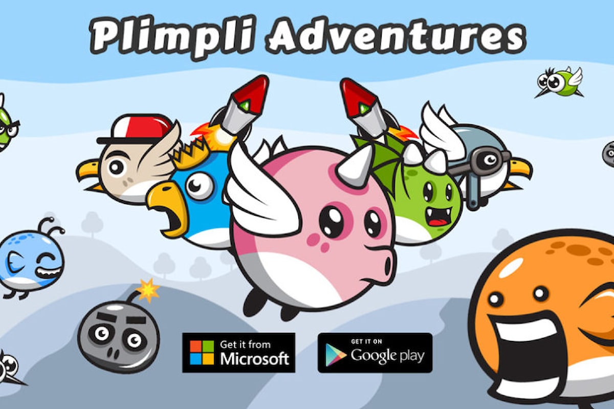 Plimpli Adventures: il gioco 2D GRATUITO disponibile per Windows 10, Windows 10 mobile e Android