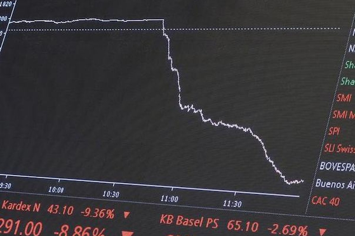 8 febbraio, Borse di nuovo in negativo