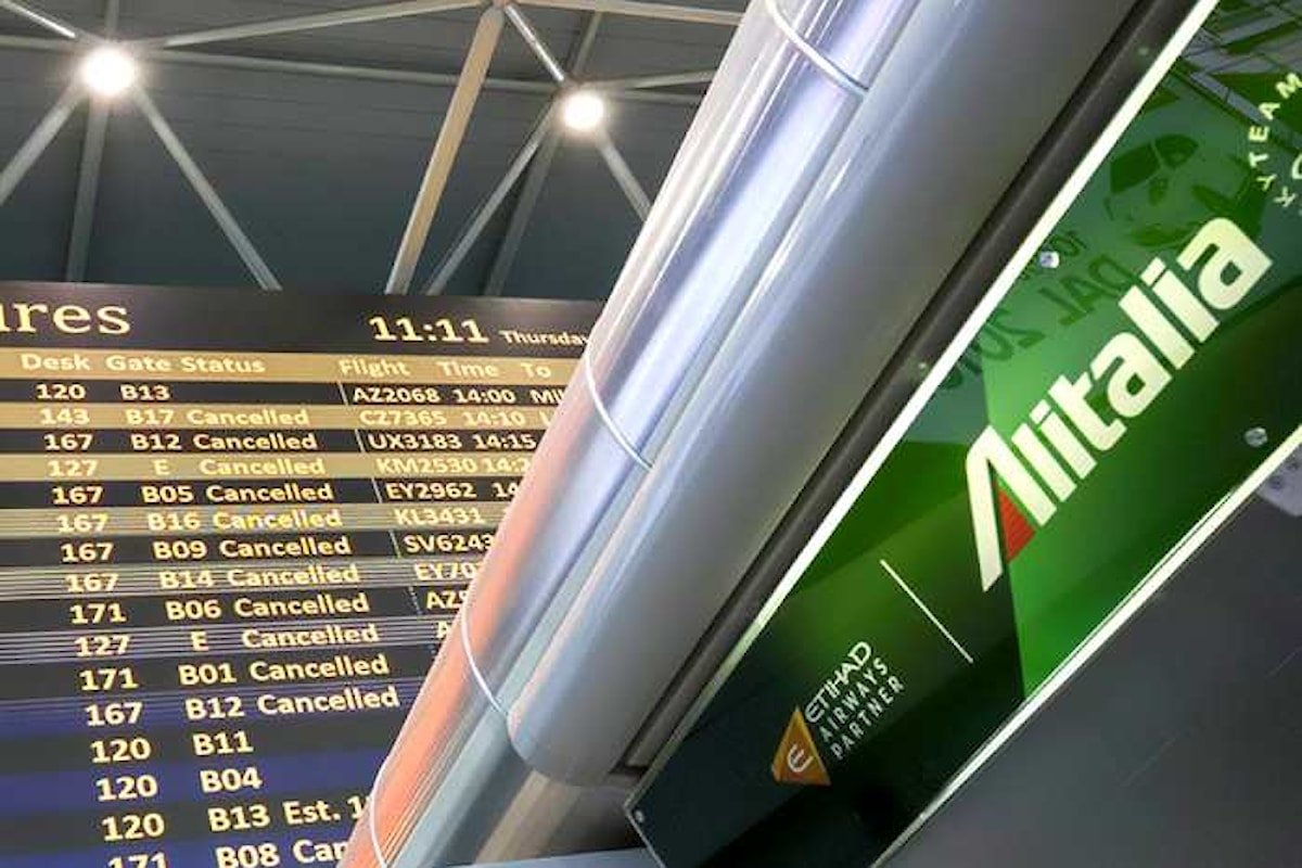 L'imminente vendita di Alitalia slitterà al 30 ottobre
