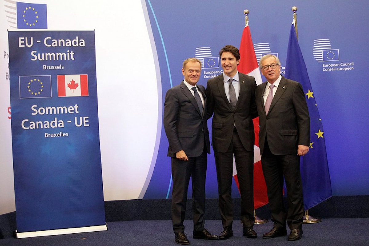 CETA, il trattato di libero scambio tra UE e Canada è stato firmato il 30 ottobre 2016