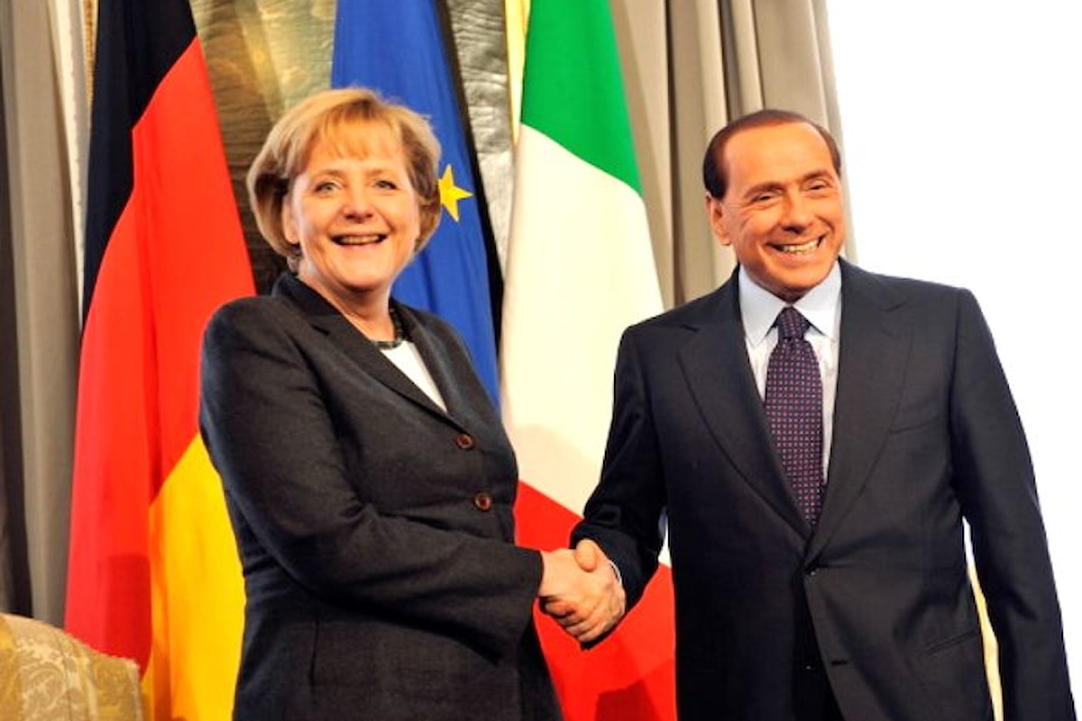 Tra Merkel e Berlusconi è di nuovo scoppiata la... pace. La cancelliera abbandona Renzi