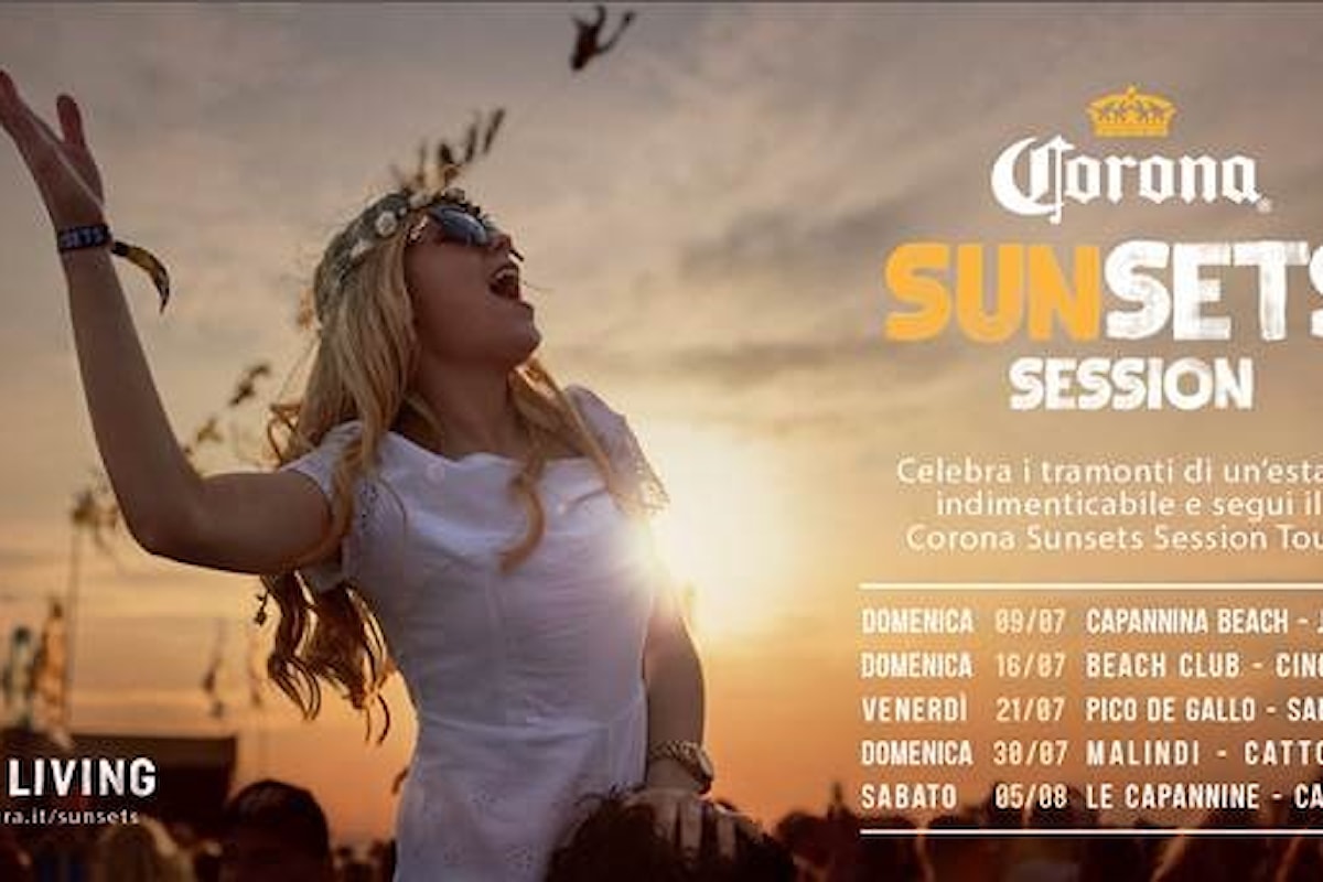 Corona Sunsets Tour 2017: vivere il tramonto non è mai stato così unico