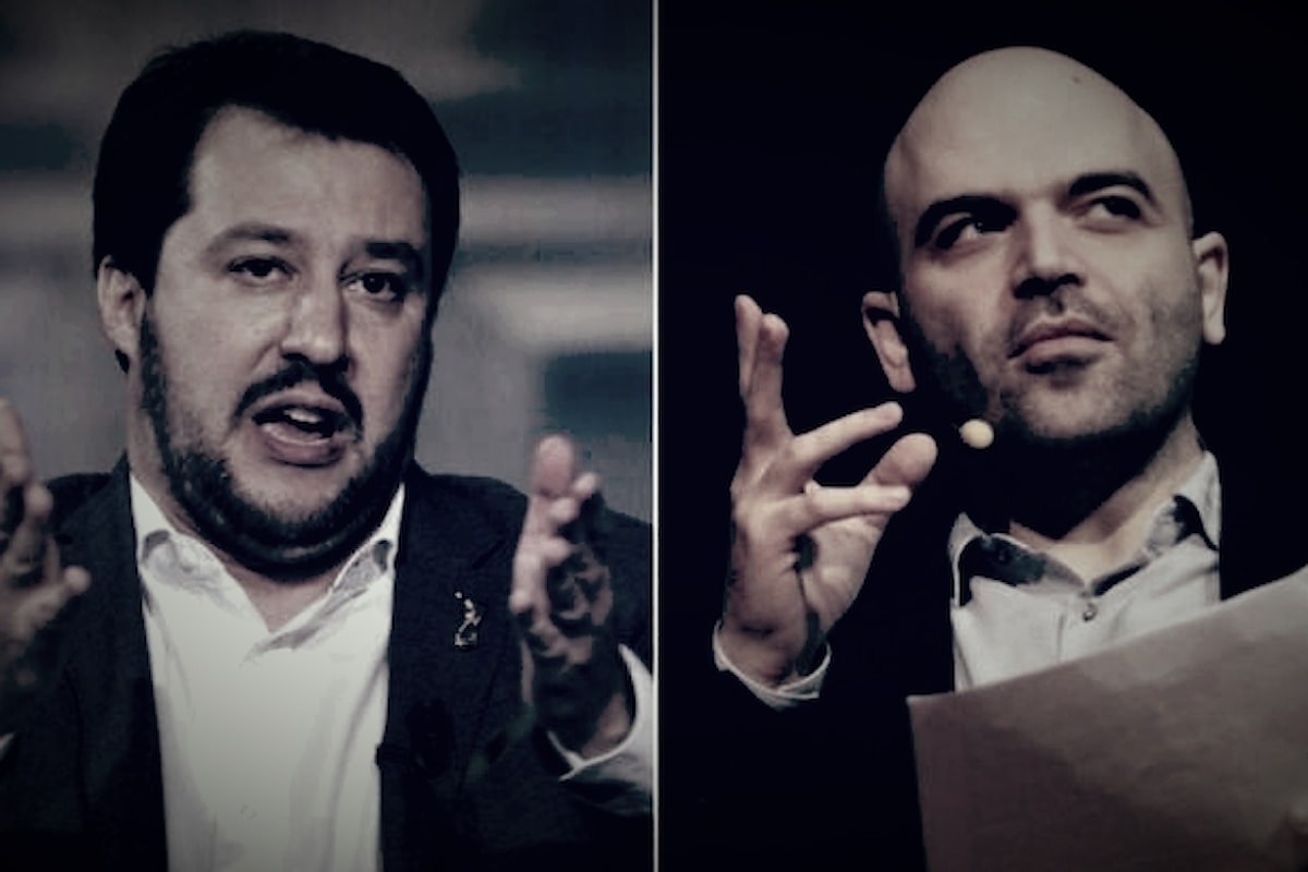 Saviano e Salvini: eroi per caso