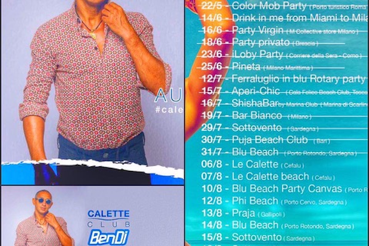 Ben Dj - Space Cowboy ed un tour infinito tra Costa Smeralda, Sicilia, Gallipoli (…)