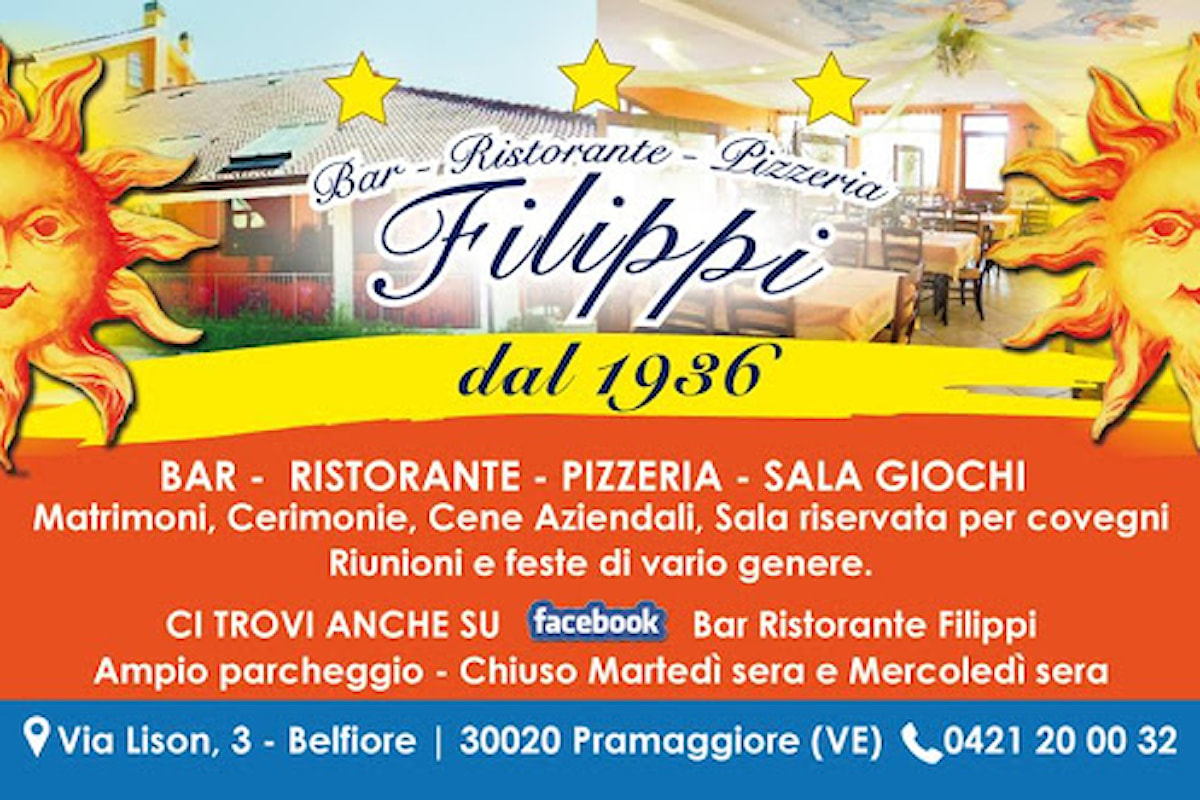 Borghi d'Europa a Belfiore: il Ristorante Pizzeria Filippi dal 1936