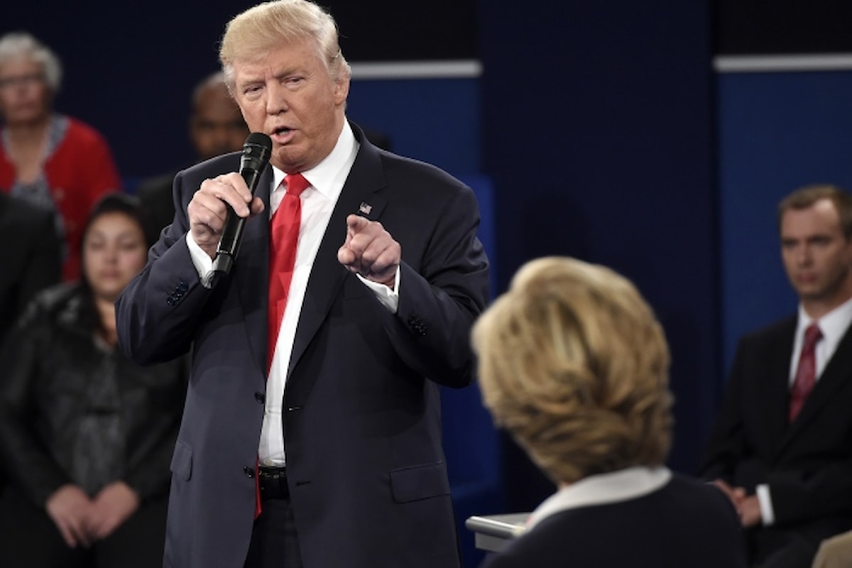 Secondo duello in tv. Trump a Clinton: Per me saresti in galera