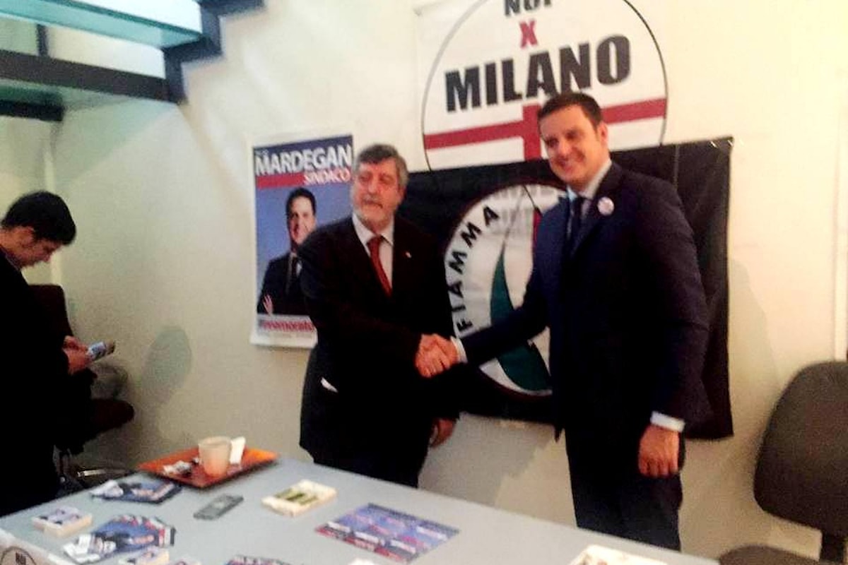 Il Movimento Sociale FT appoggia la candidatura a Sindaco di Milano di N. Mardegan