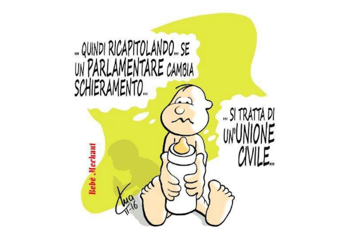 Cangurotto in fricassea. Vignetta di Mario Airaghi