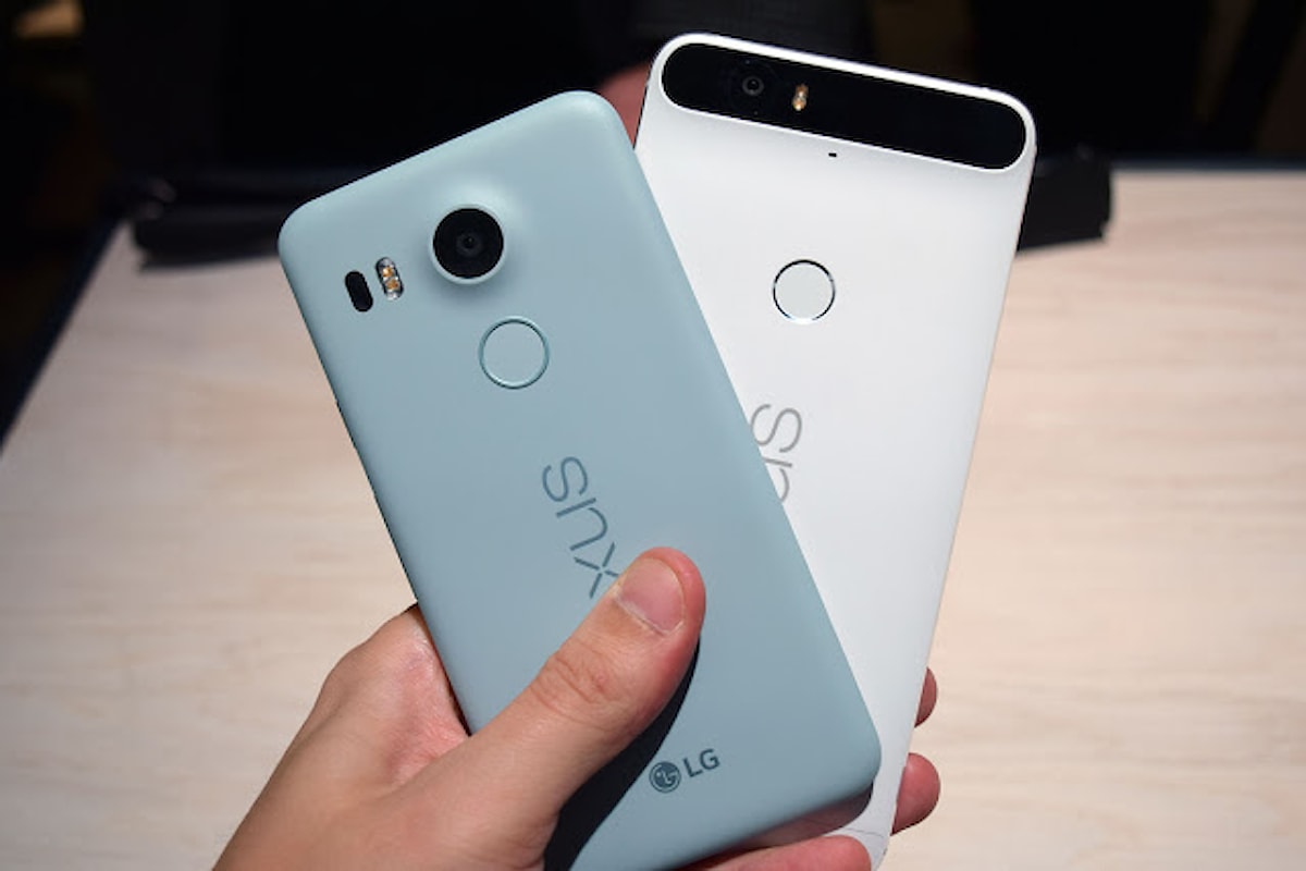 Google | Nexus 6p e 5x scontati su Play Store