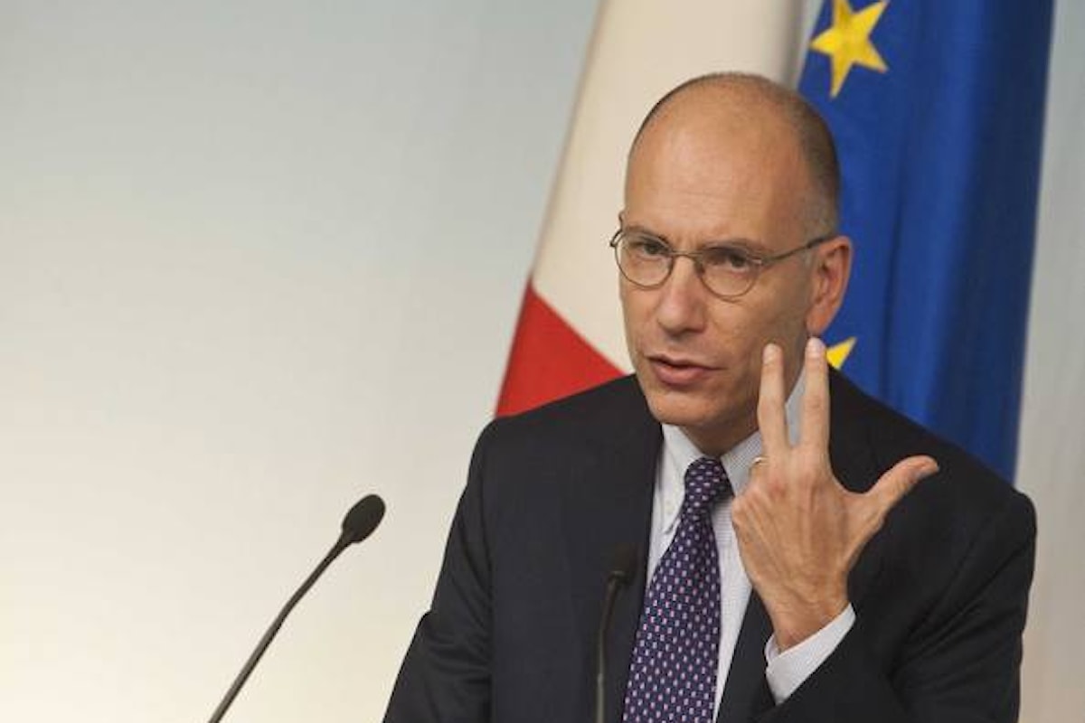 Enrico Letta giudica le scelte di Matteo Renzi