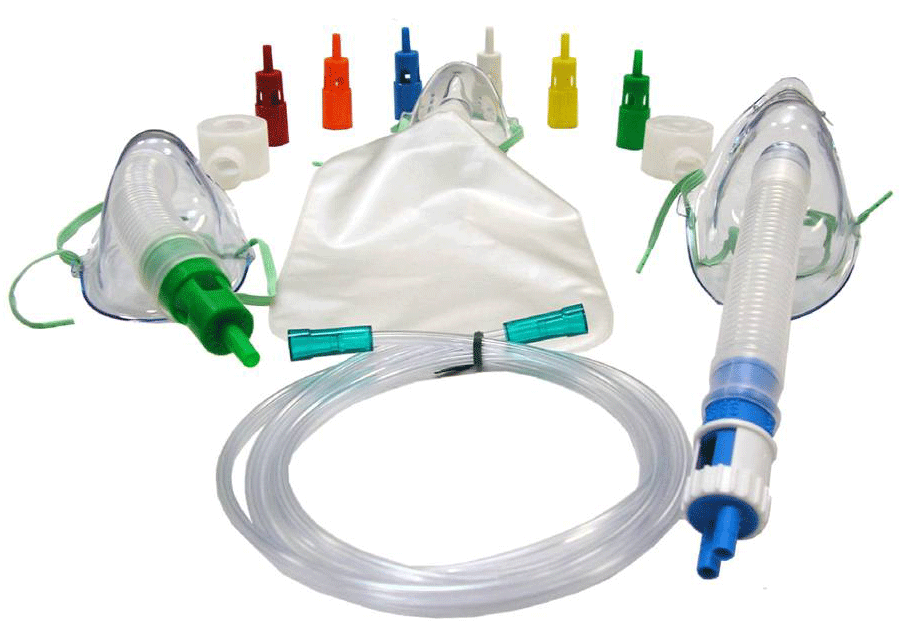 MASCHERA FACCIALE CON SISTEMA VENTURI