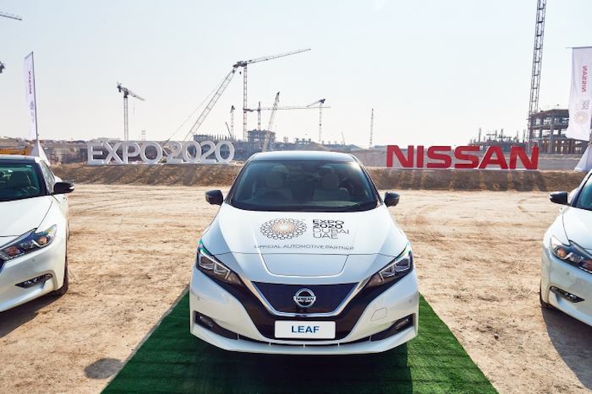 Nissan a Expo 2020 Dubai per il futuro della mobilità intelligente