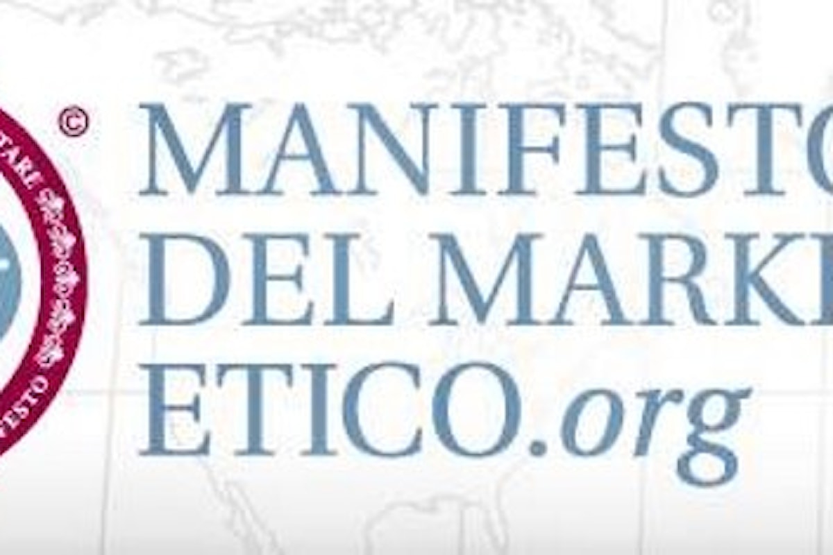 Il Manifesto del Marketing Etico di Emmanuele Macaluso compie 6 anni