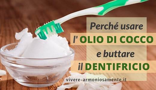 Perché Usare L'Olio di Cocco al Posto del Dentifricio