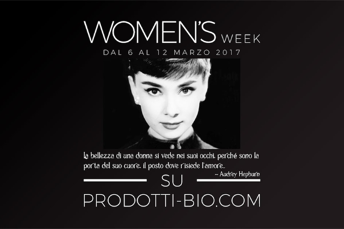 Women's Week: celebriamo la donna