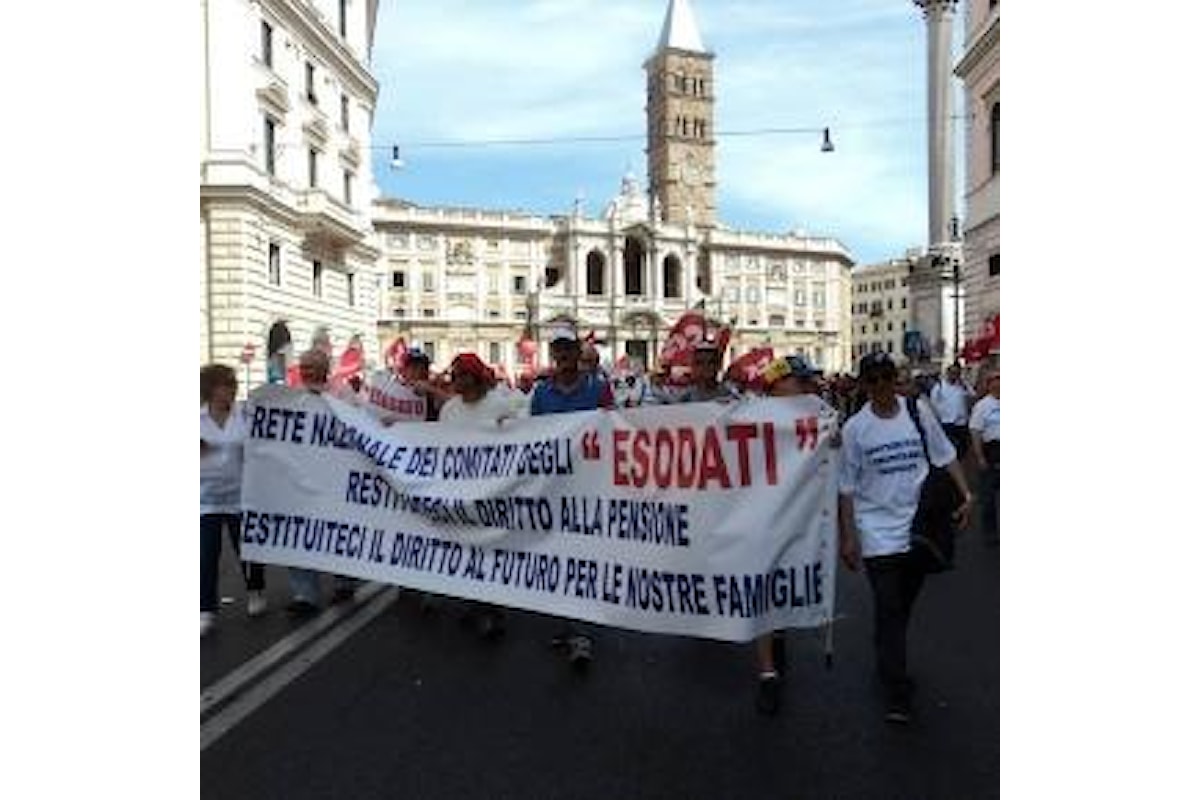 Pensioni e lavoratori esodati: intervista del 10 novembre a Francesco Fiore